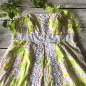 Lilly Pulitzer Jubilee Strapless Dress